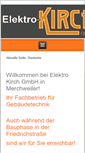 Mobile Screenshot of elektrokirch.com